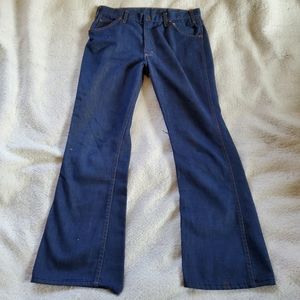 JC Penney Super Denim Vtg Distressed Jeans, Sz 16 (Adult S)